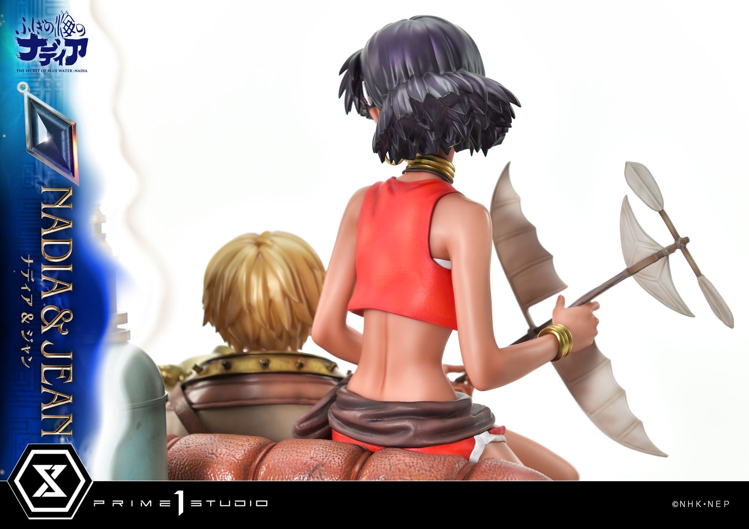 Nadia: The Secret of Blue Water Nadia & Jean Statues  (Prototype Shown) View 13
