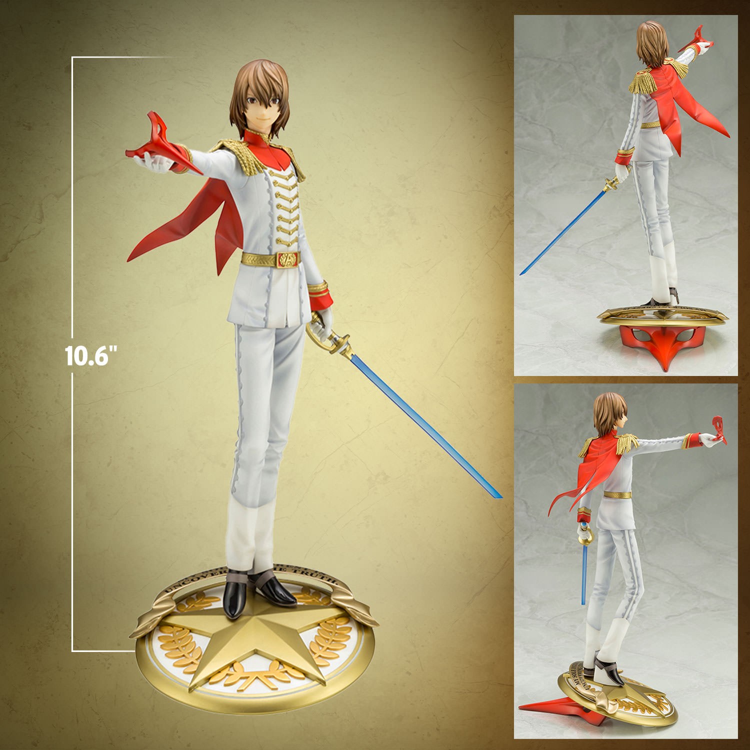 Persona Goro Akechi (Phantom Thief Version) Statues  (Prototype Shown) View 2