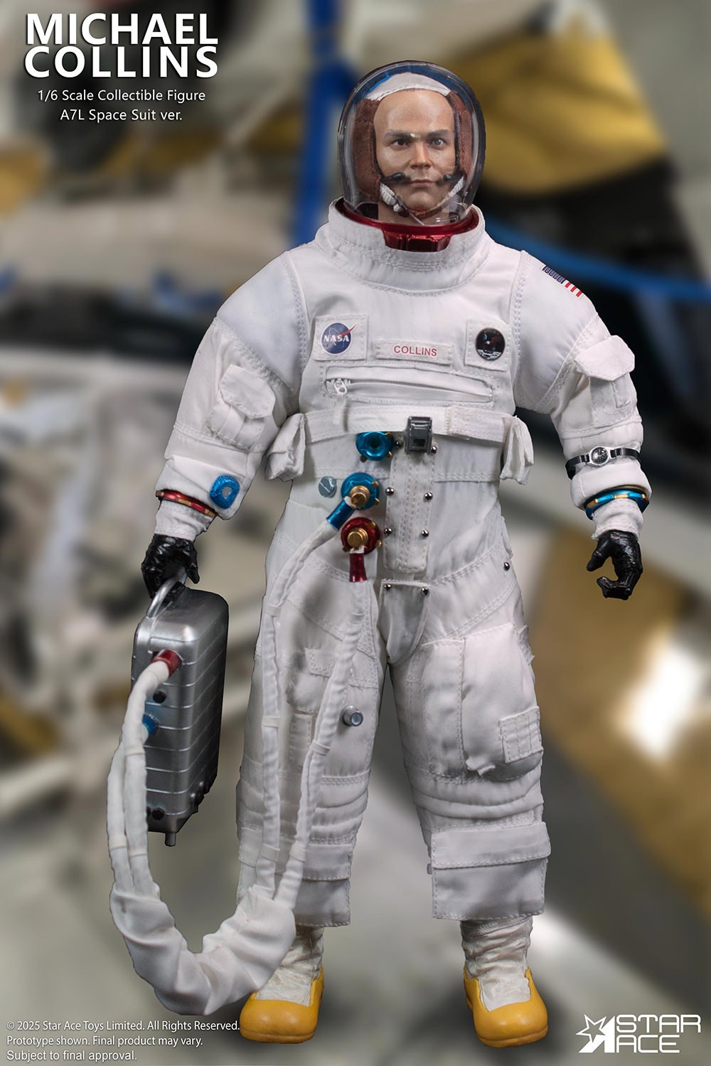 Apollo 11 Michael Collins Sixth Scale Figure  (Prototype Shown) View 15