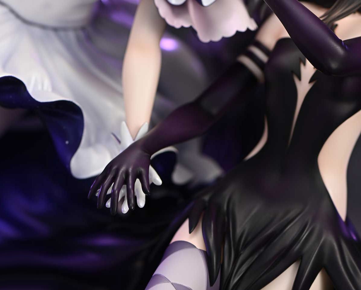 Puella Magi Madoka Magica Ultimate Madoka & Devil Homura Statues  (Prototype Shown) View 5