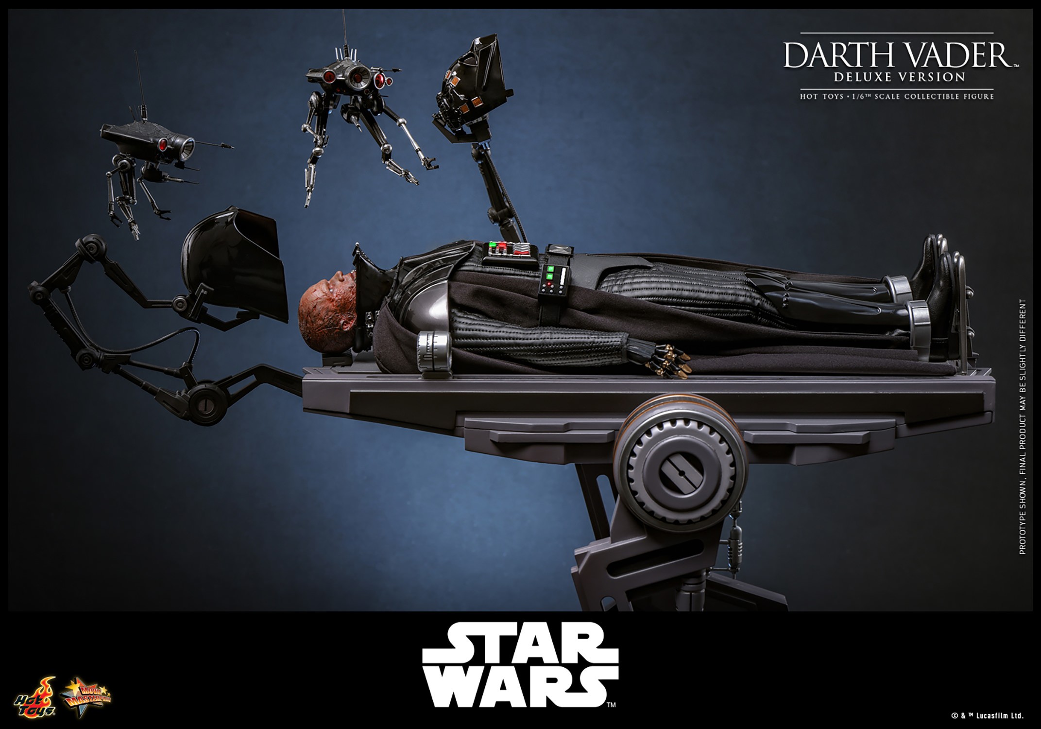 Star Wars Darth Vader™ (Deluxe Version) Sixth Scale Figure  (Prototype Shown) View 8