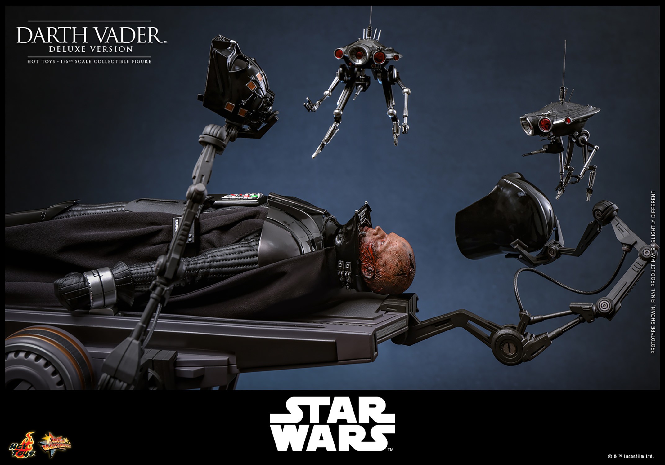 Star Wars Darth Vader™ (Deluxe Version) Sixth Scale Figure  (Prototype Shown) View 9