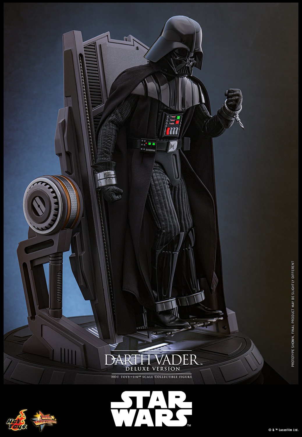 Star Wars Darth Vader (Deluxe Version) (Special Edition) Sixth Scale Figure  (Prototype Shown) View 5