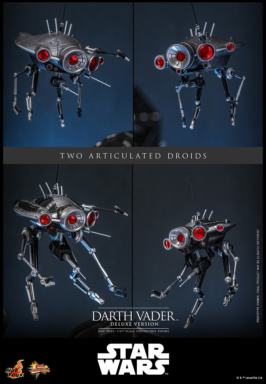 Star Wars Darth Vader (Deluxe Version) (Special Edition) Sixth Scale Figure  (Prototype Shown) View 12
