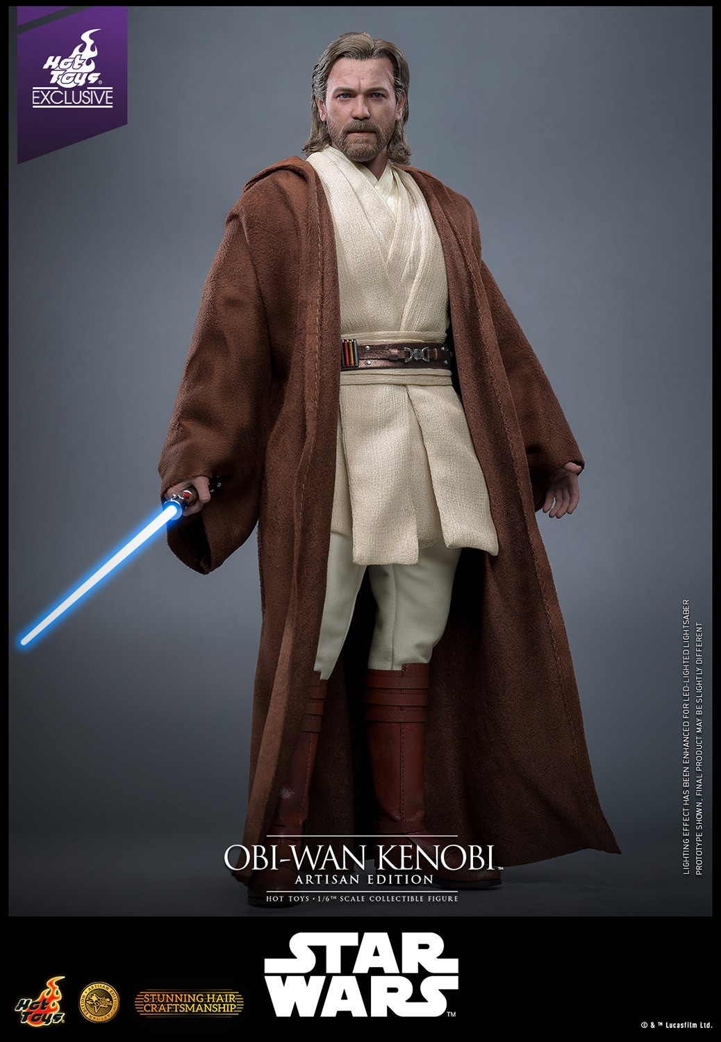 Star Wars Obi-Wan Kenobi (Artisan Edition) Sixth Scale Figure  (Prototype Shown) View 15