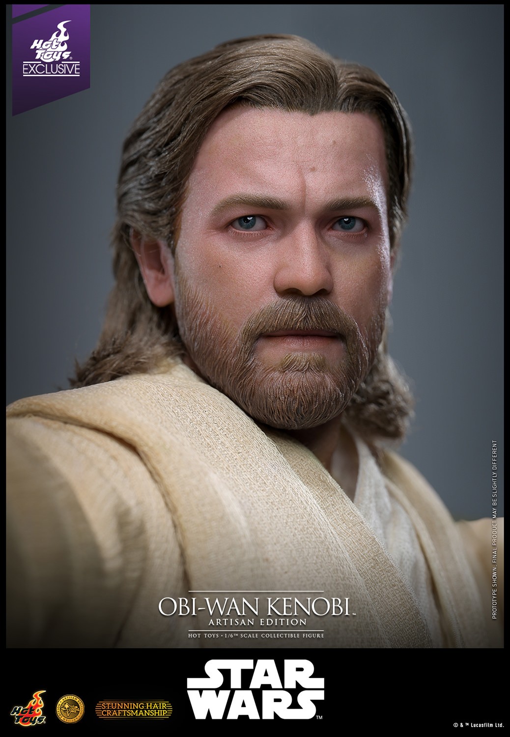 Star Wars Obi-Wan Kenobi (Artisan Edition) Sixth Scale Figure  (Prototype Shown) View 17