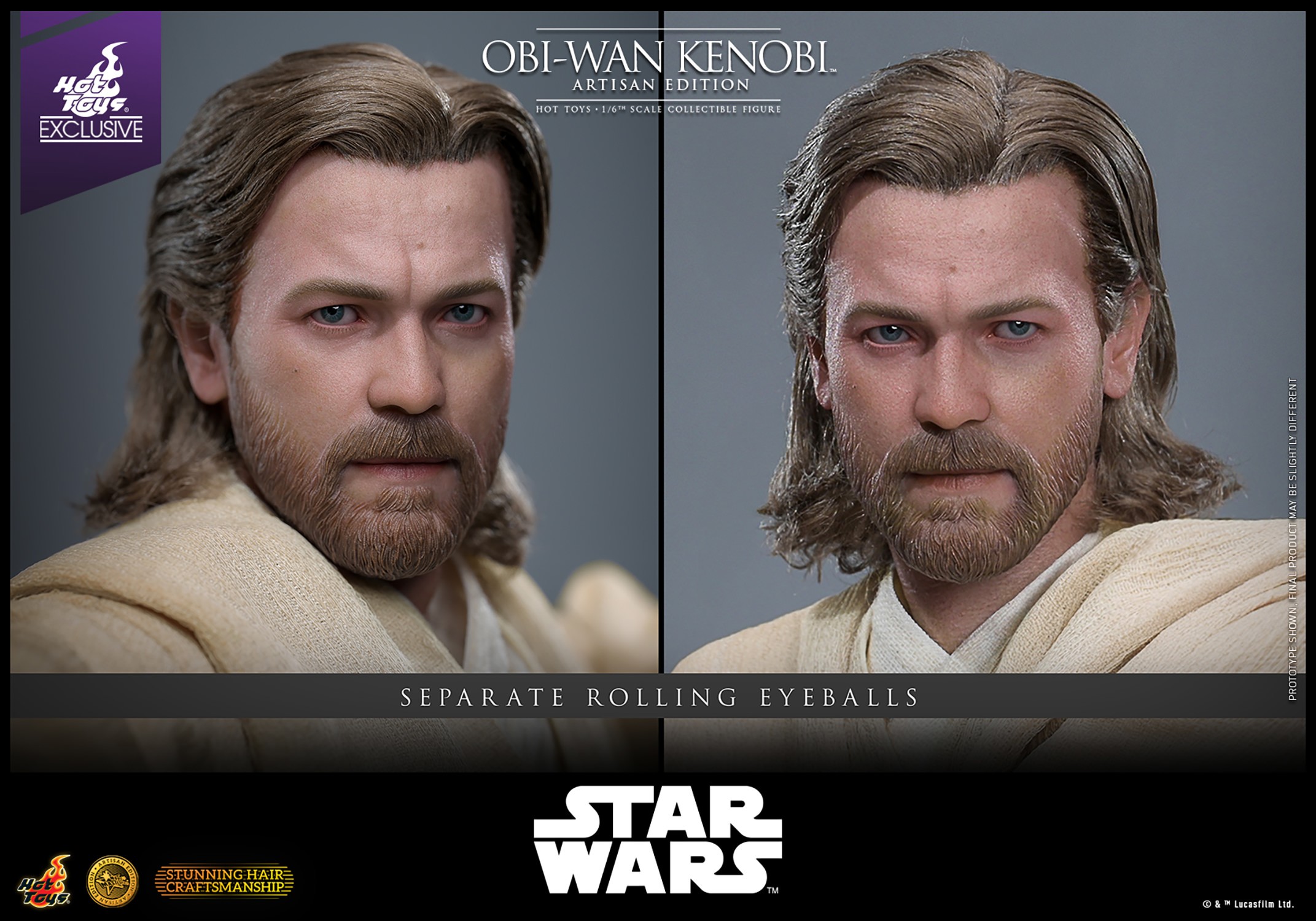 Star Wars Obi-Wan Kenobi (Artisan Edition) Sixth Scale Figure  (Prototype Shown) View 19