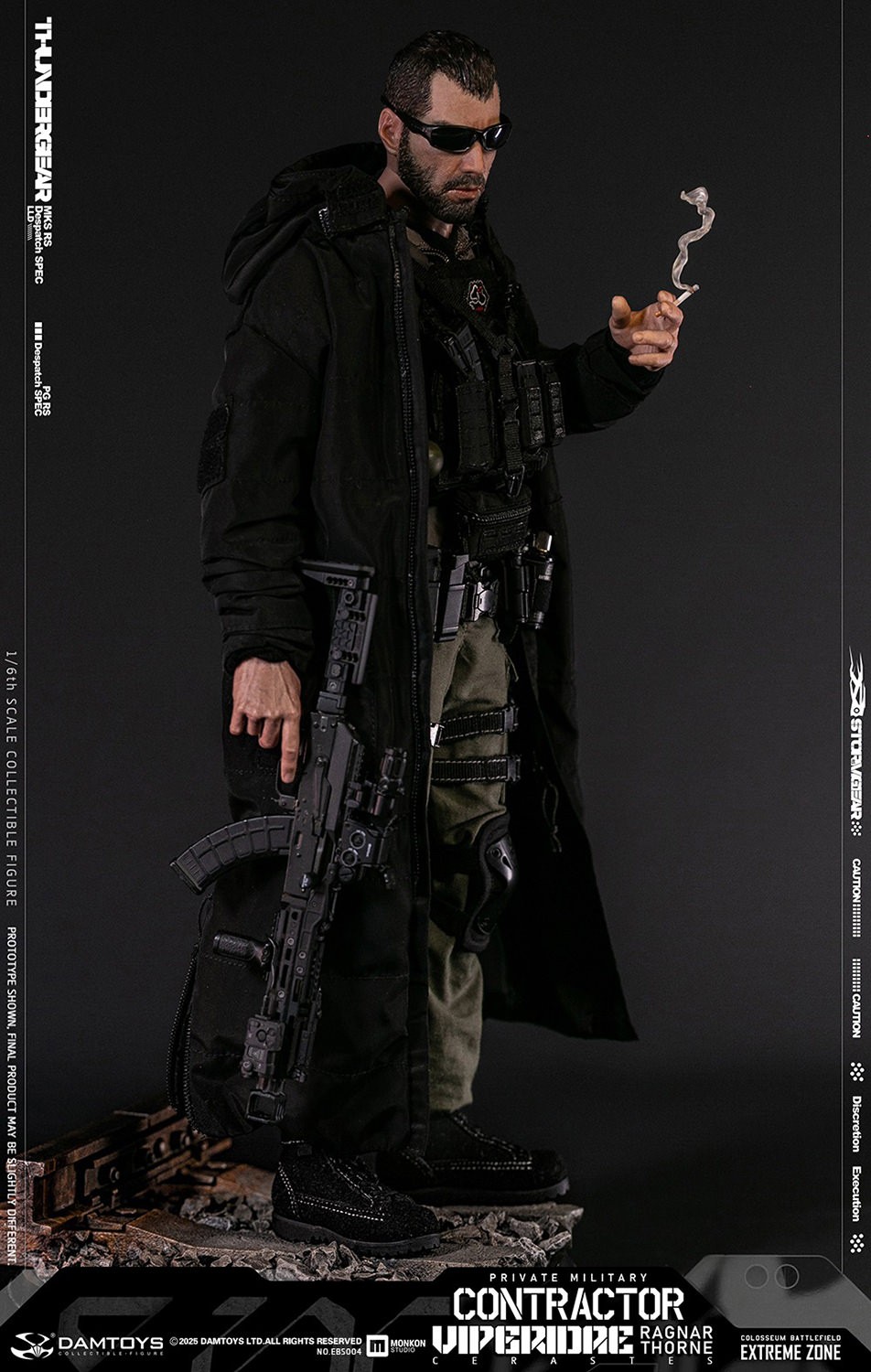 Extreme Zone Military Contractor Ragnar Thorne Sixth Scale Figure  (Prototype Shown) View 3
