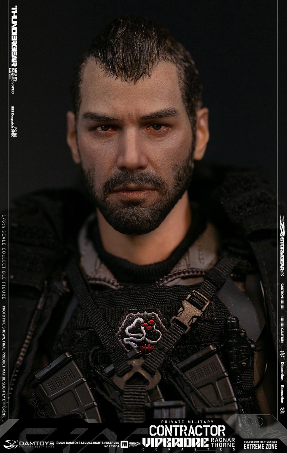 Extreme Zone Military Contractor Ragnar Thorne Sixth Scale Figure  (Prototype Shown) View 13