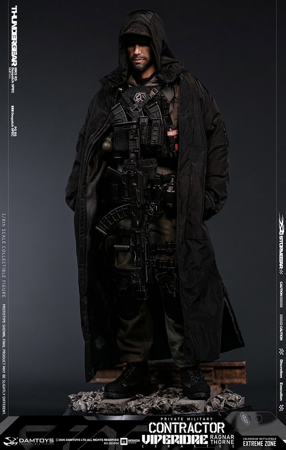 Extreme Zone Military Contractor Ragnar Thorne Sixth Scale Figure  (Prototype Shown) View 20