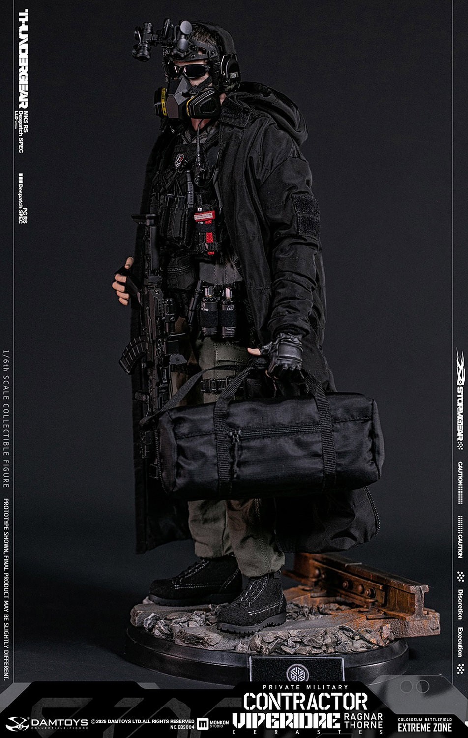 Extreme Zone Military Contractor Ragnar Thorne Sixth Scale Figure  (Prototype Shown) View 21