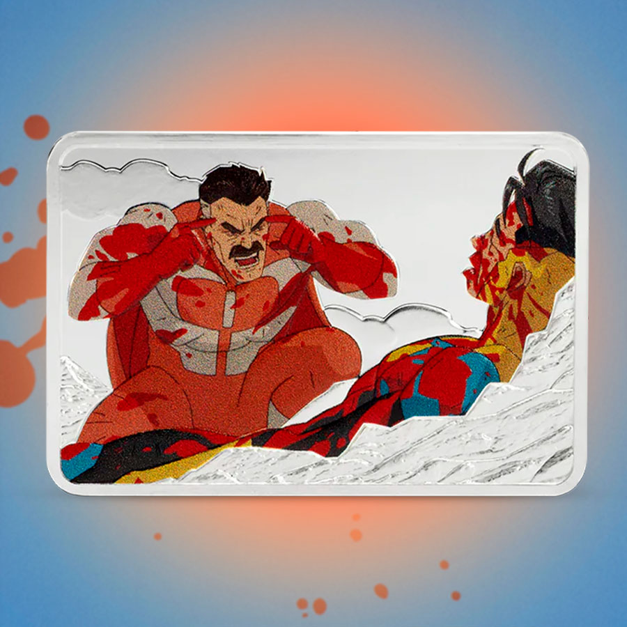 Invincible Where I Really Come From - Omni-Man Silver Collectible  (Prototype Shown) View 1