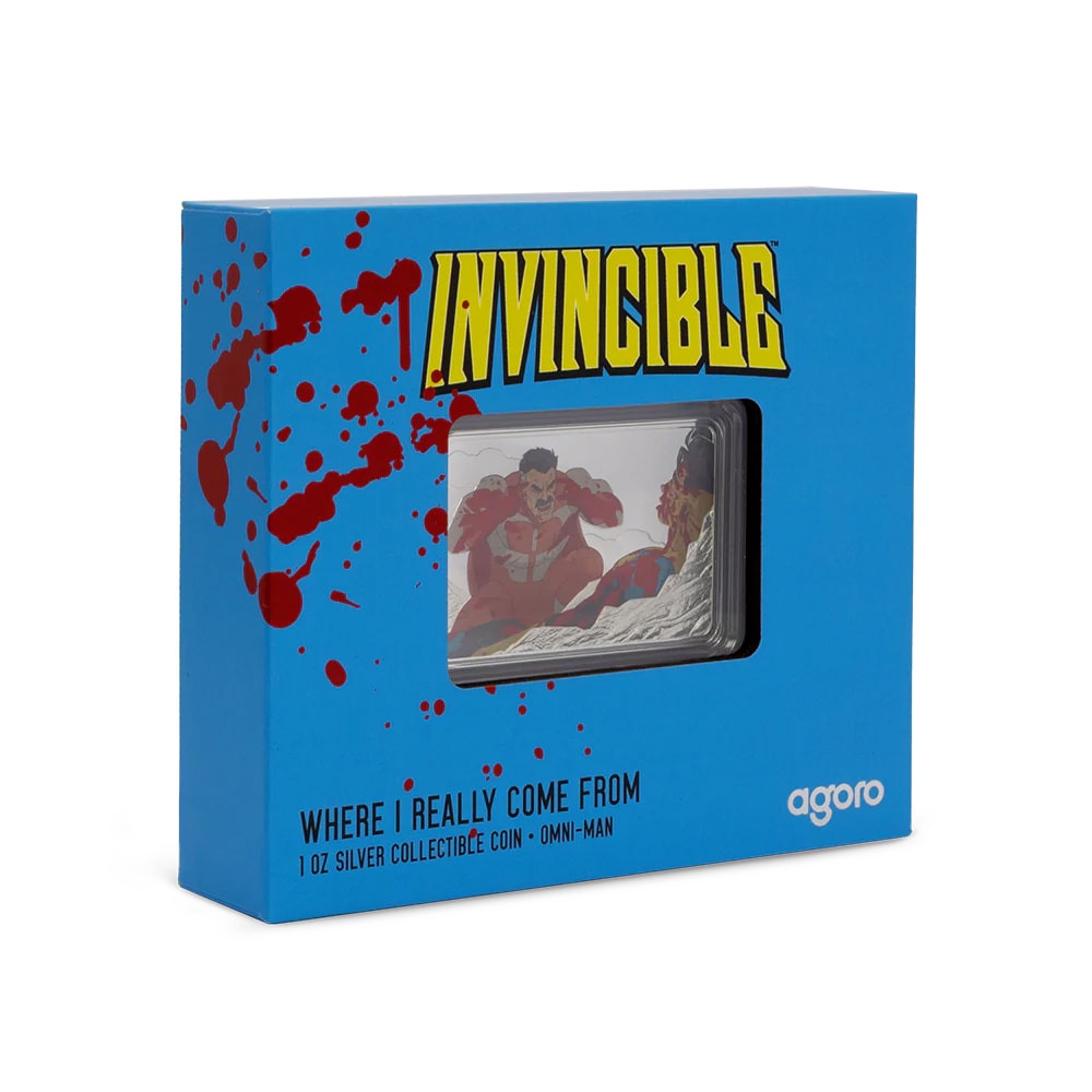 Invincible Where I Really Come From - Omni-Man Silver Collectible  (Prototype Shown) View 4