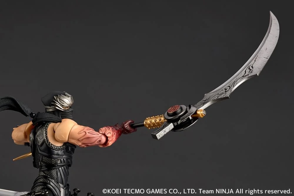 Ninja Gaiden Ryu Hayabusa Revoltech Action Figure  (Prototype Shown) View 14