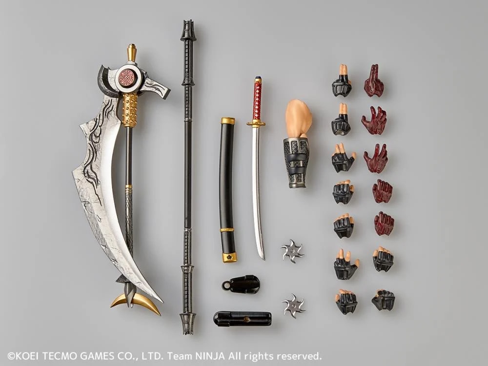 Ninja Gaiden Ryu Hayabusa Revoltech Action Figure  (Prototype Shown) View 15