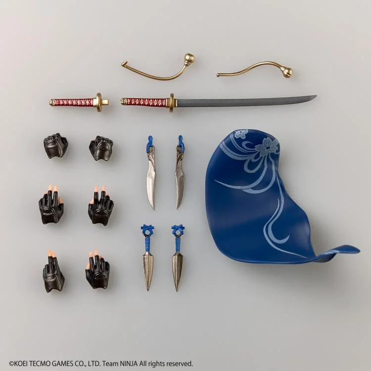Ninja Gaiden Kasumi Revoltech Action Figure  (Prototype Shown) View 12