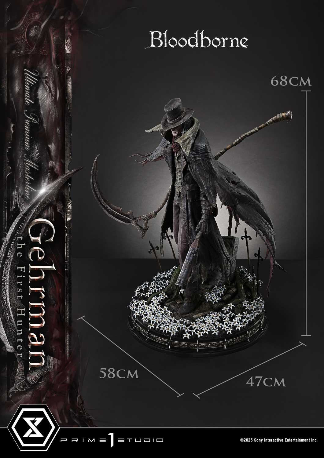 Bloodborne Gehrman Quarter Scale Statue  (Prototype Shown) View 10