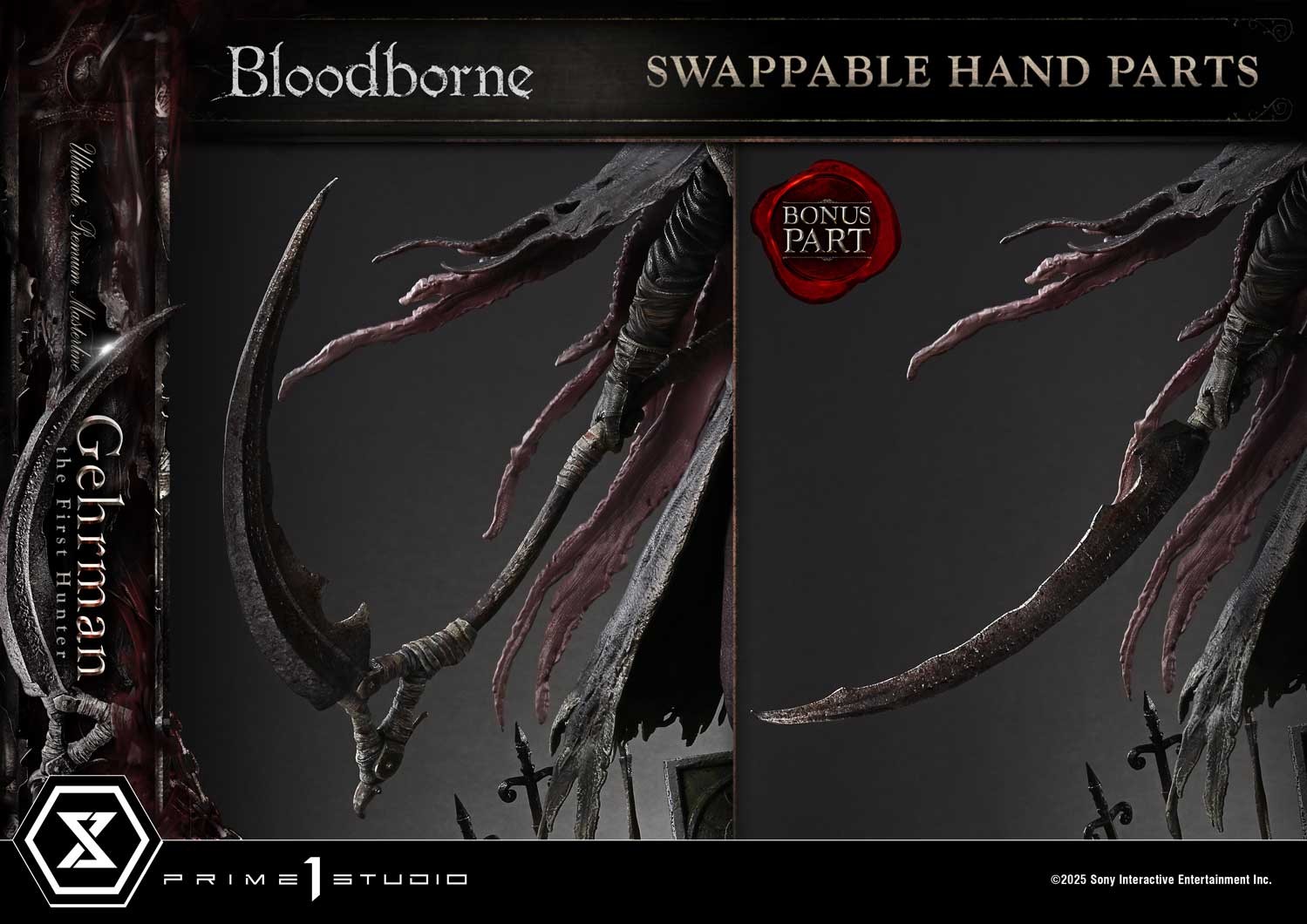 Bloodborne Gehrman (Bonus Version) Quarter Scale Statue  (Prototype Shown) View 6