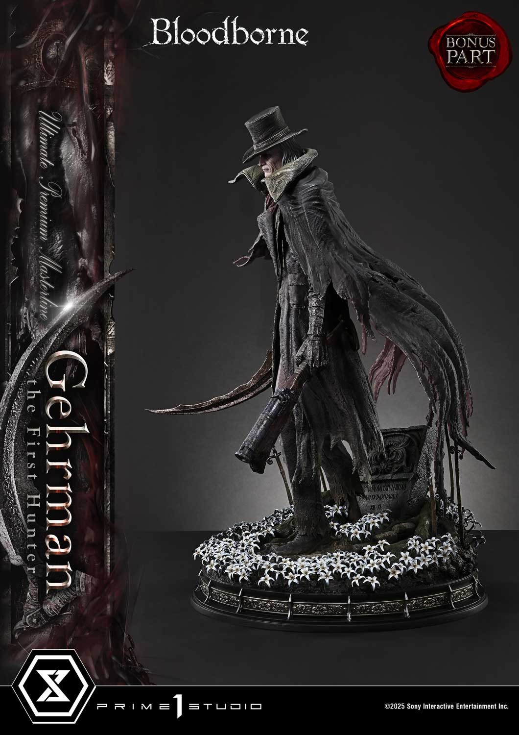 Bloodborne Gehrman (Bonus Version) Quarter Scale Statue  (Prototype Shown) View 8