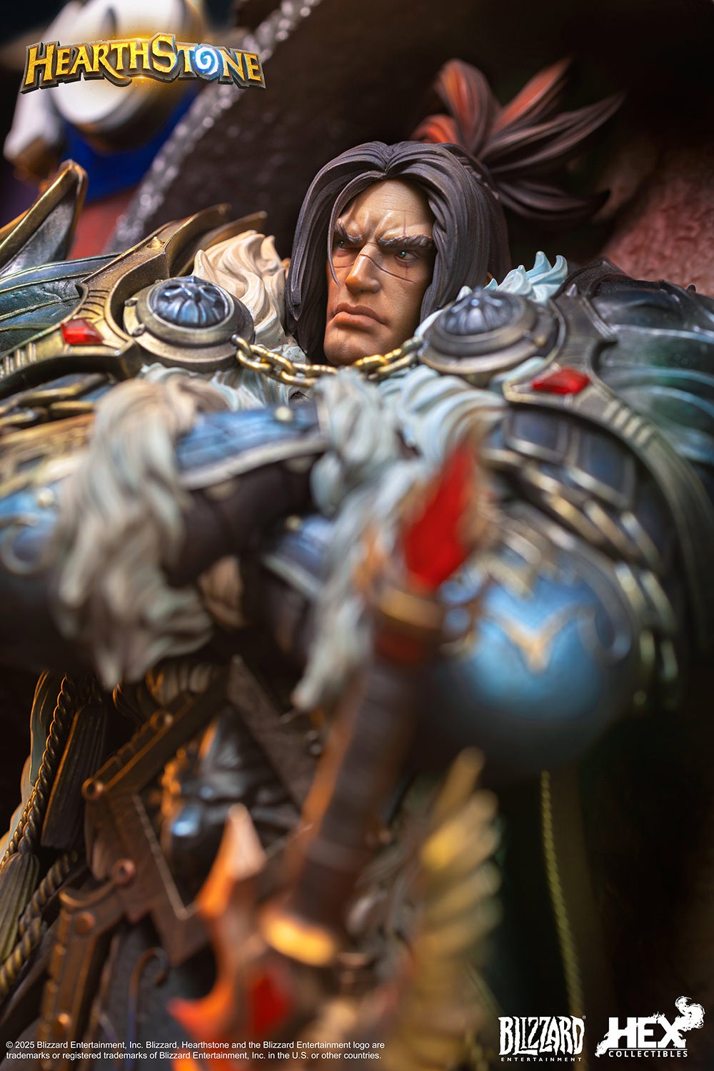 Warcraft Varian Wrynn 3D Art Frame Statues  (Prototype Shown) View 4