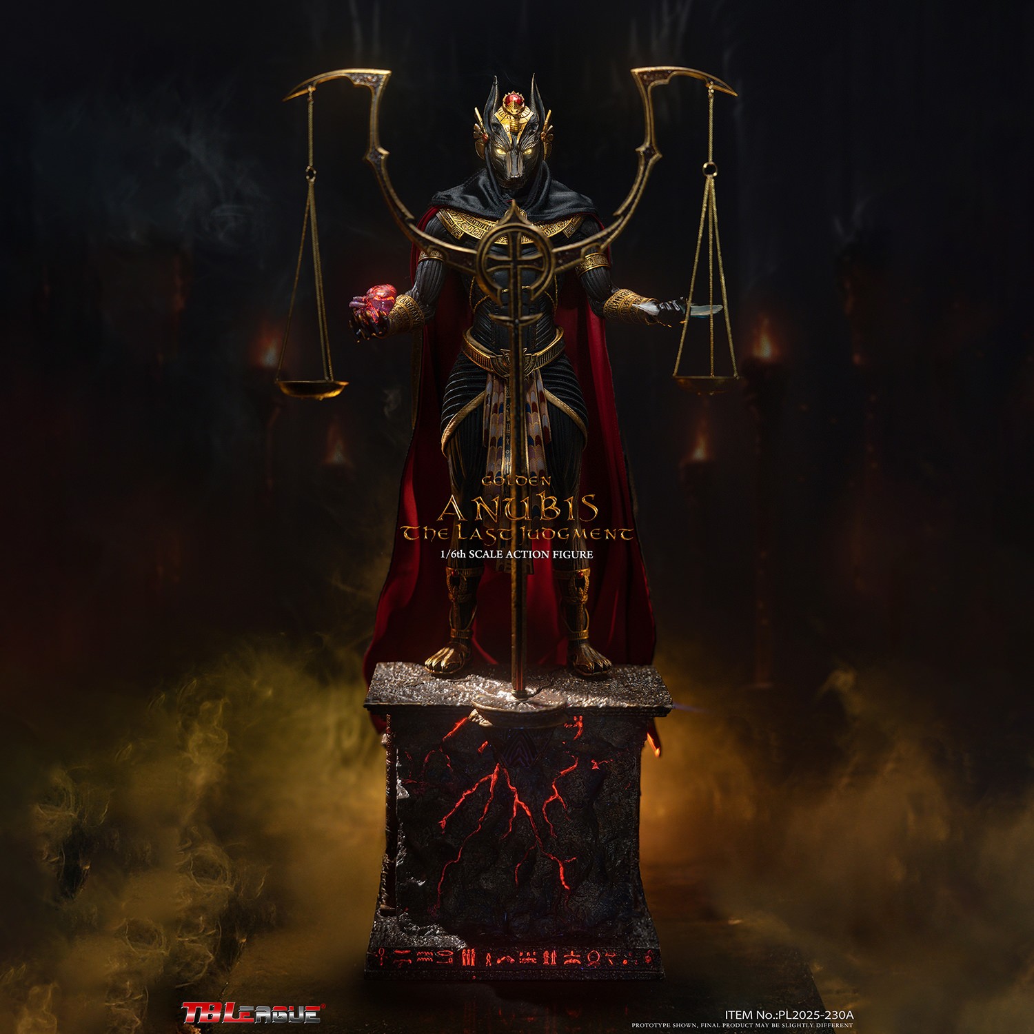 TBLeague Anubis - The Last Judgement (Golden) Sixth Scale Figure  (Prototype Shown) View 1