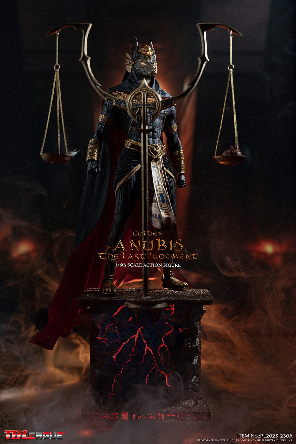 TBLeague Anubis - The Last Judgement (Golden) Sixth Scale Figure  (Prototype Shown) View 6
