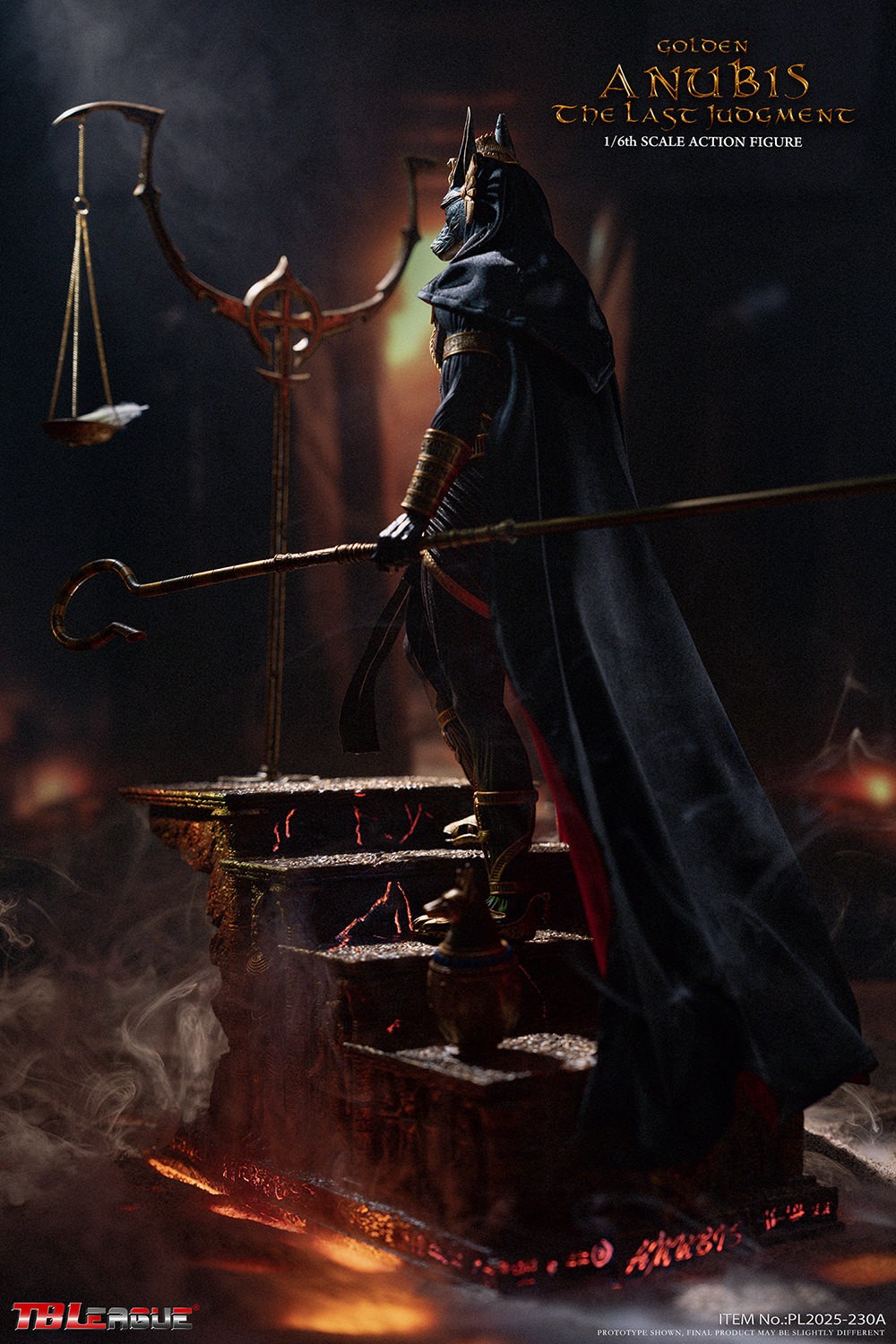 TBLeague Anubis - The Last Judgement (Golden) Sixth Scale Figure  (Prototype Shown) View 8
