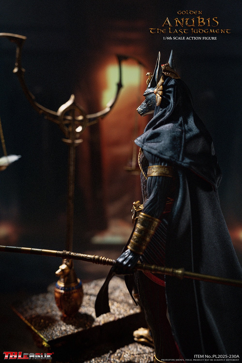 TBLeague Anubis - The Last Judgement (Golden) Sixth Scale Figure  (Prototype Shown) View 9
