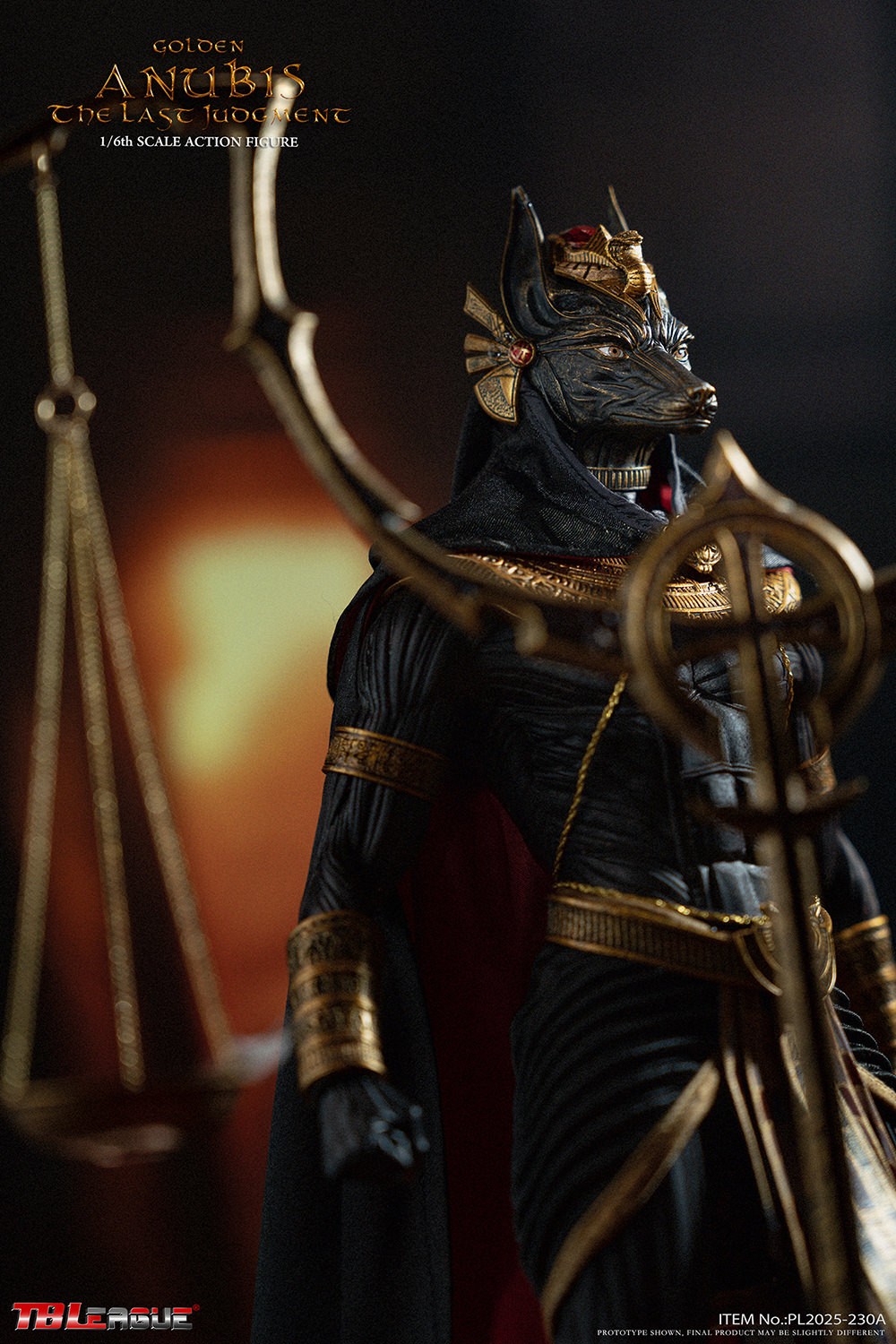 TBLeague Anubis - The Last Judgement (Golden) Sixth Scale Figure  (Prototype Shown) View 10
