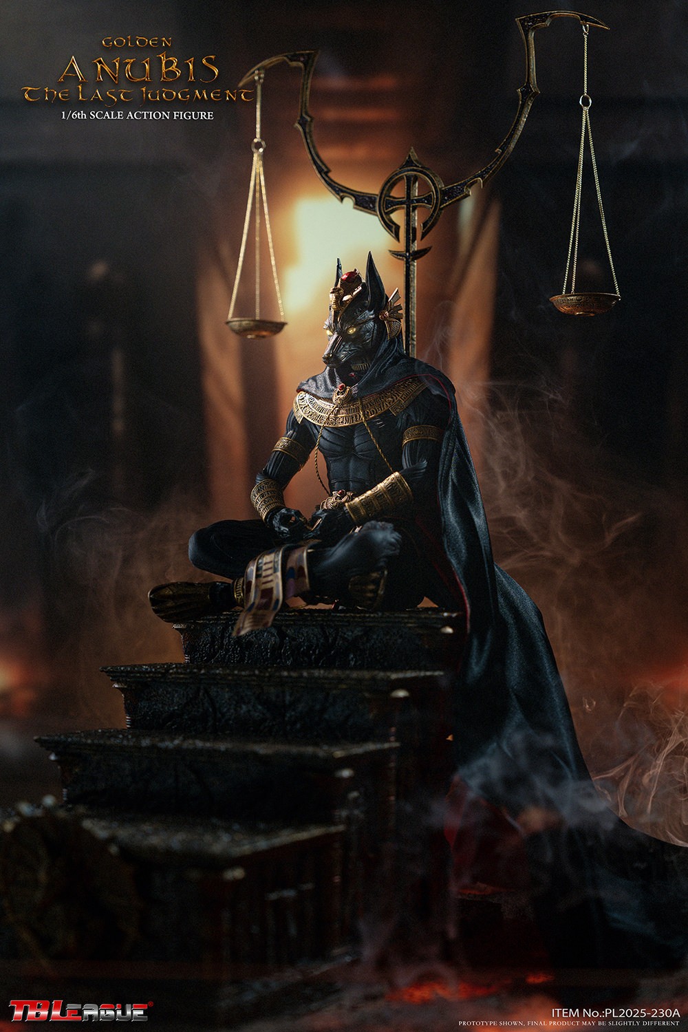 TBLeague Anubis - The Last Judgement (Golden) Sixth Scale Figure  (Prototype Shown) View 12