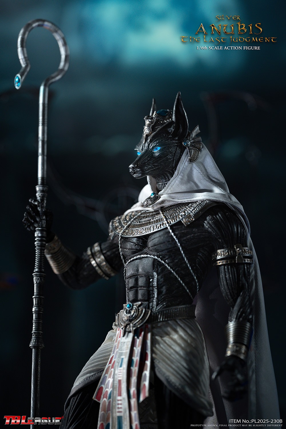 TBLeague Anubis - The Last Judgement (Silver) Sixth Scale Figure  (Prototype Shown) View 6