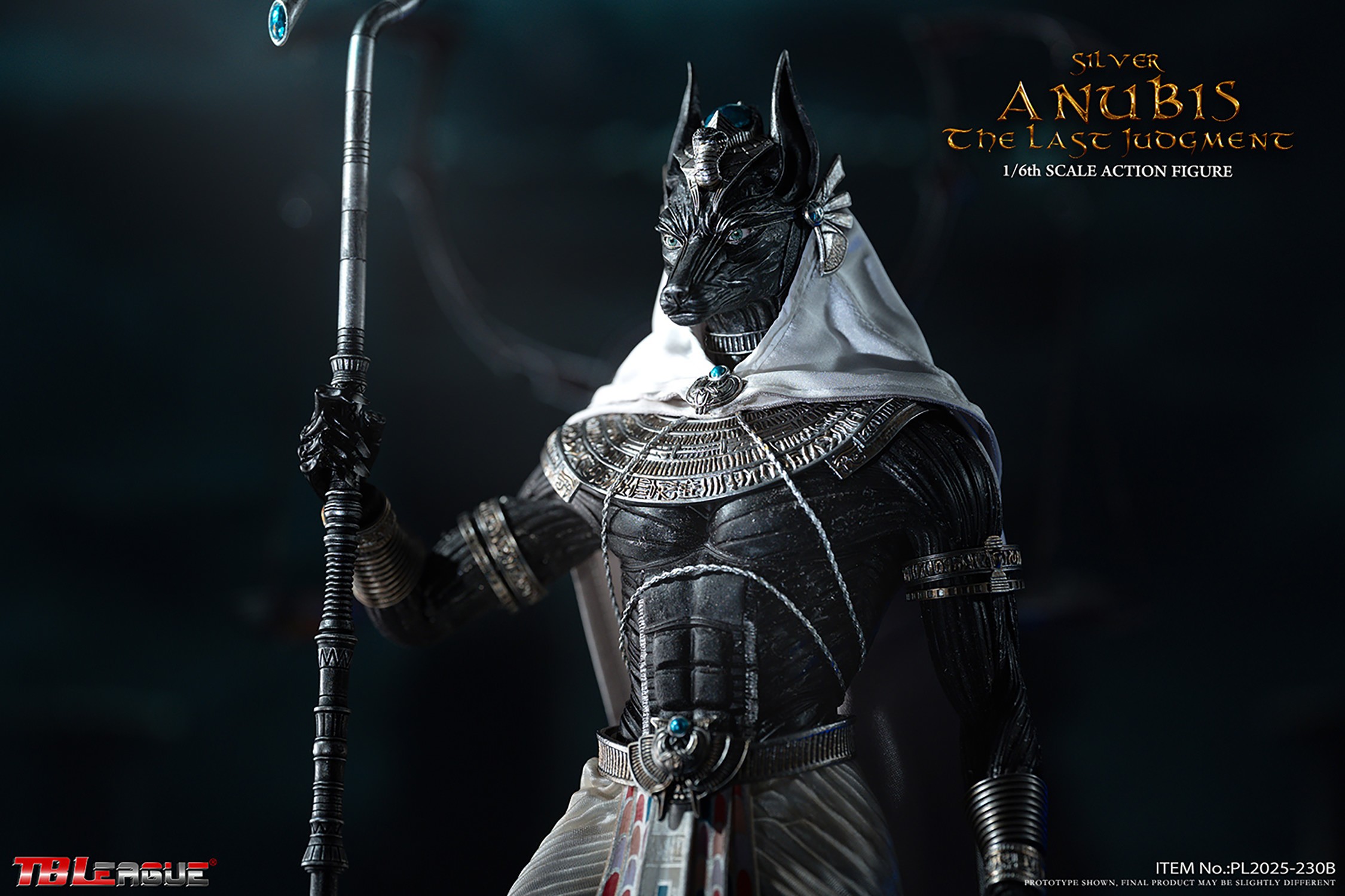 TBLeague Anubis - The Last Judgement (Silver) Sixth Scale Figure  (Prototype Shown) View 9