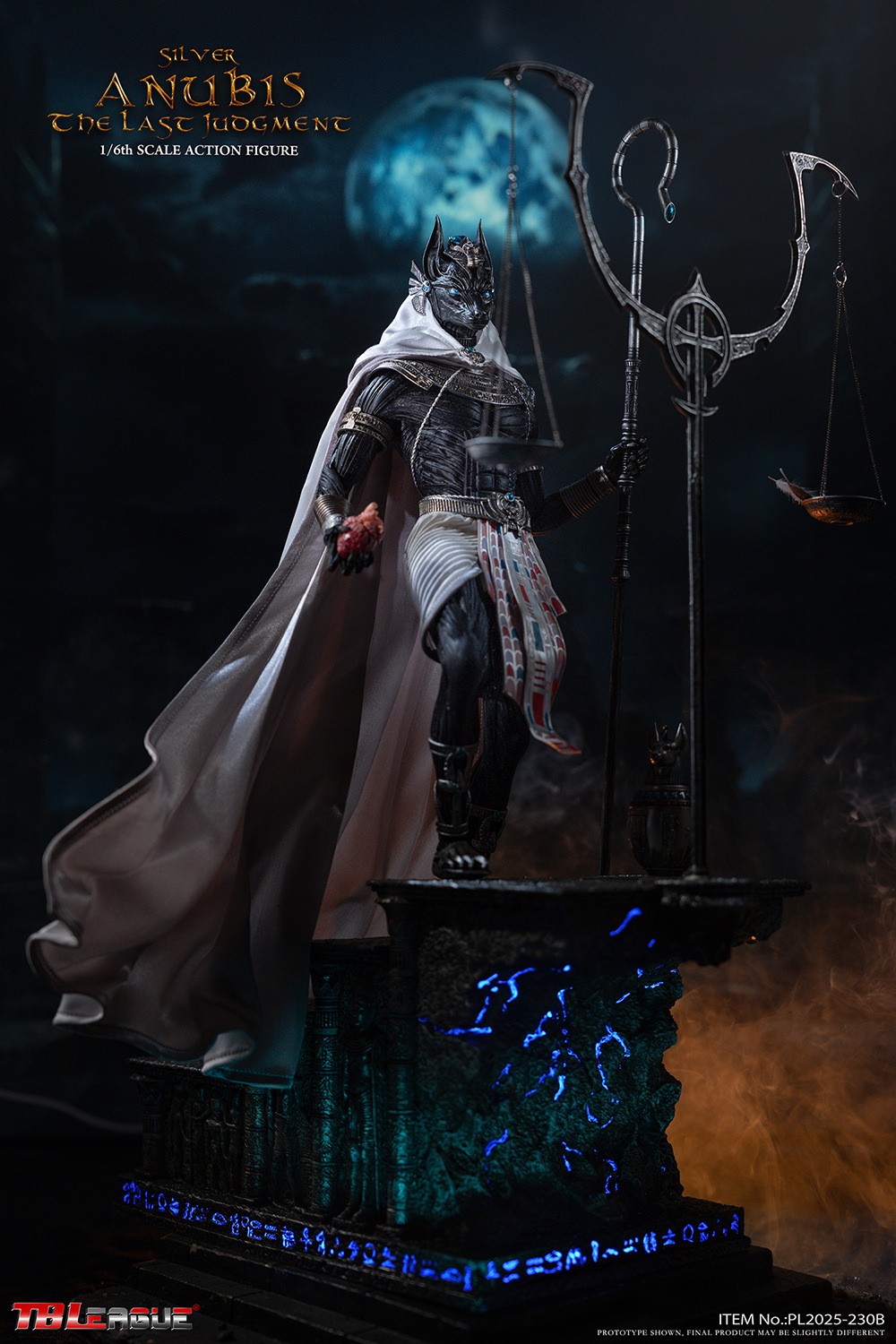TBLeague Anubis - The Last Judgement (Silver) Sixth Scale Figure  (Prototype Shown) View 11