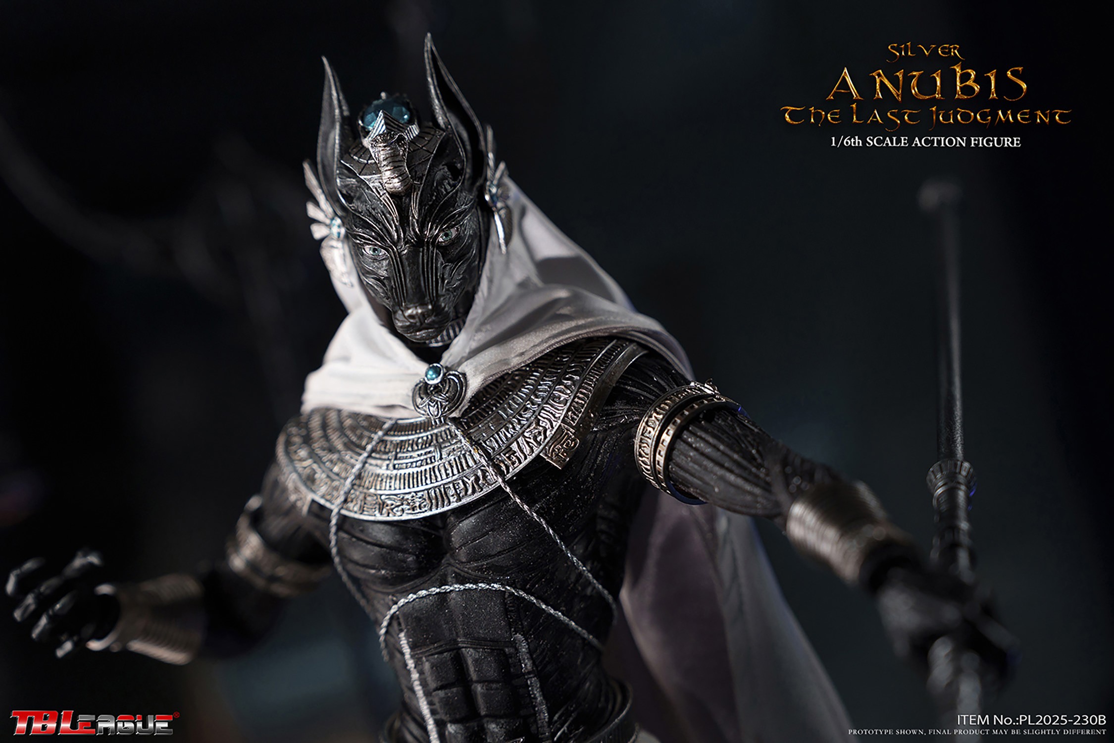 TBLeague Anubis - The Last Judgement (Silver) Sixth Scale Figure  (Prototype Shown) View 12