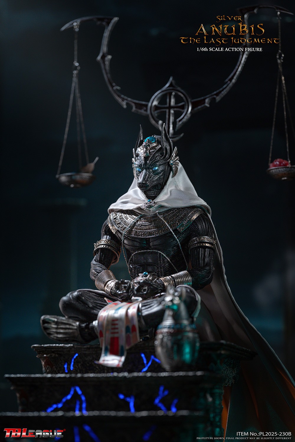 TBLeague Anubis - The Last Judgement (Silver) Sixth Scale Figure  (Prototype Shown) View 13