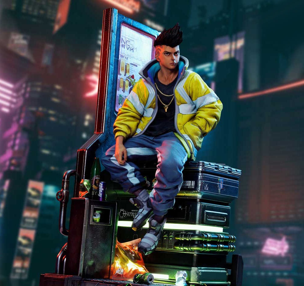 Cyberpunk 2077 David Statues  (Prototype Shown) View 1