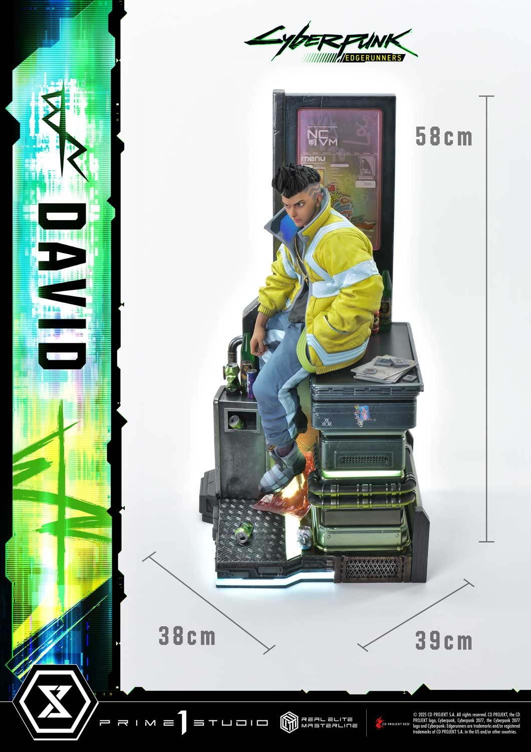 Cyberpunk 2077 David Statues  (Prototype Shown) View 8