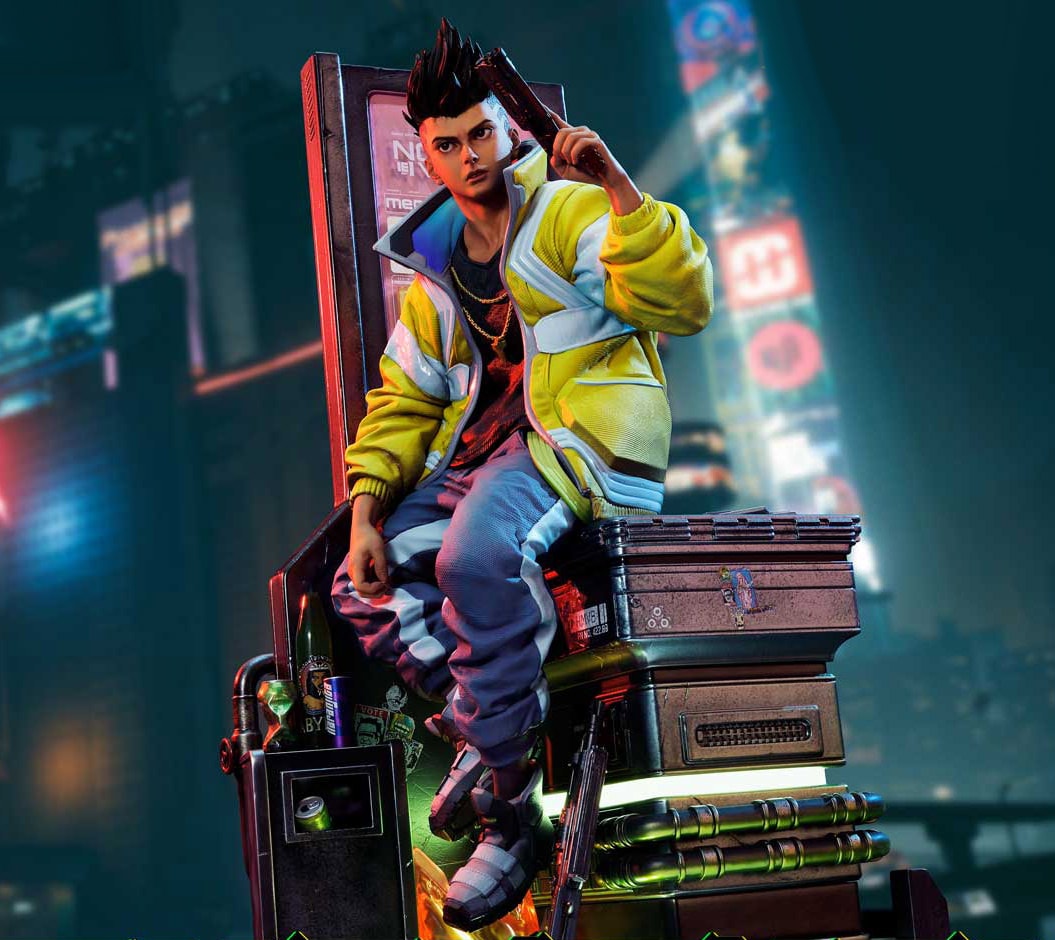 Cyberpunk 2077 David (Deluxe Version) Statues  (Prototype Shown) View 1