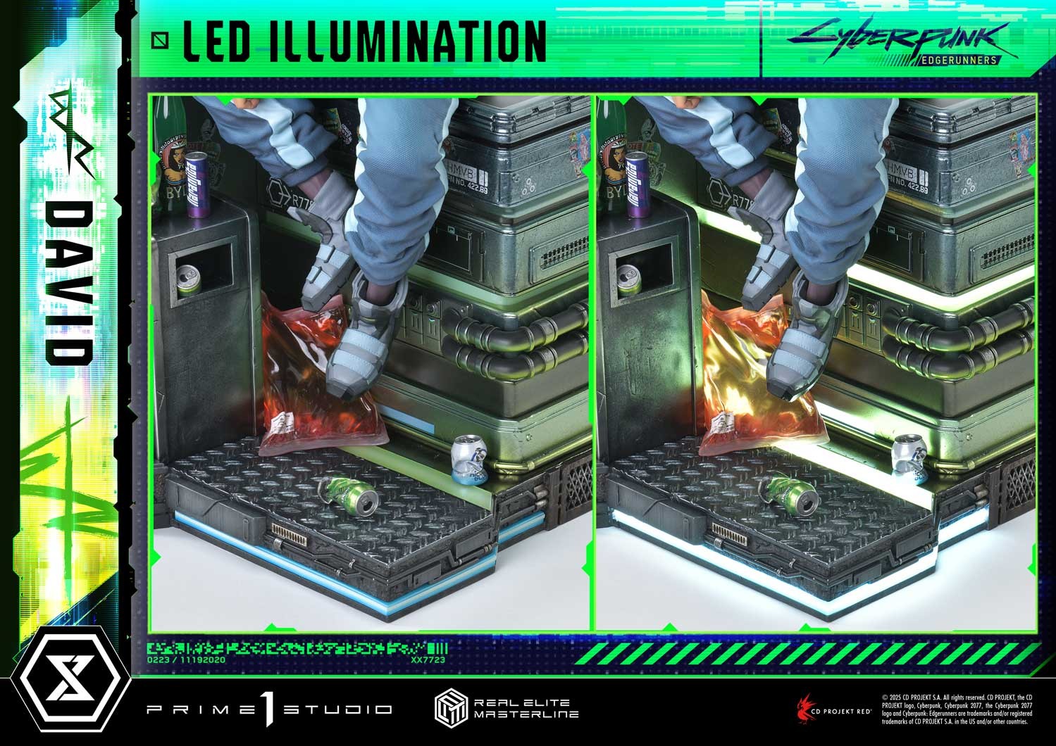 Cyberpunk 2077 David (Deluxe Version) Statues  (Prototype Shown) View 7