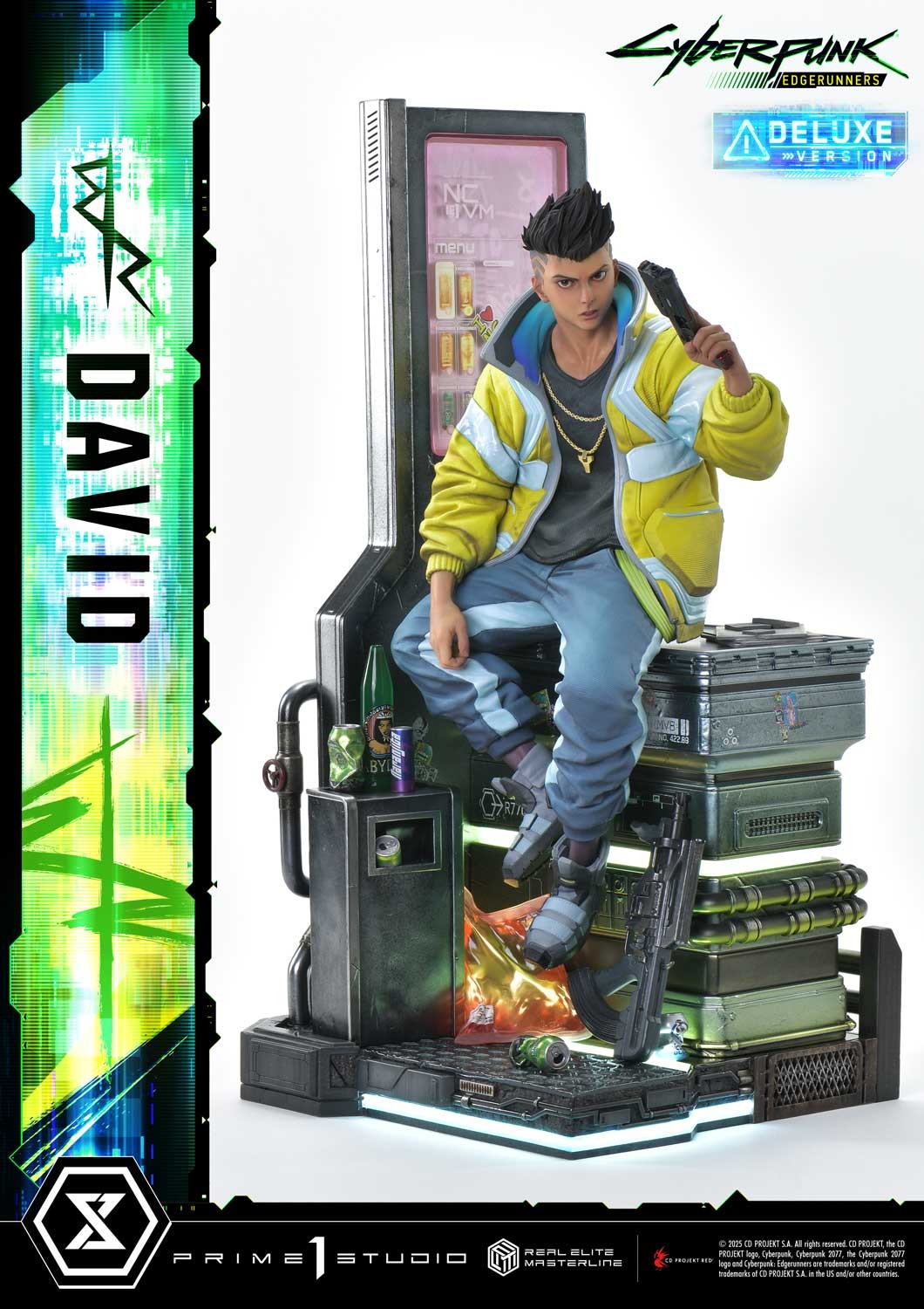 Cyberpunk 2077 David (Deluxe Version) Statues  (Prototype Shown) View 8
