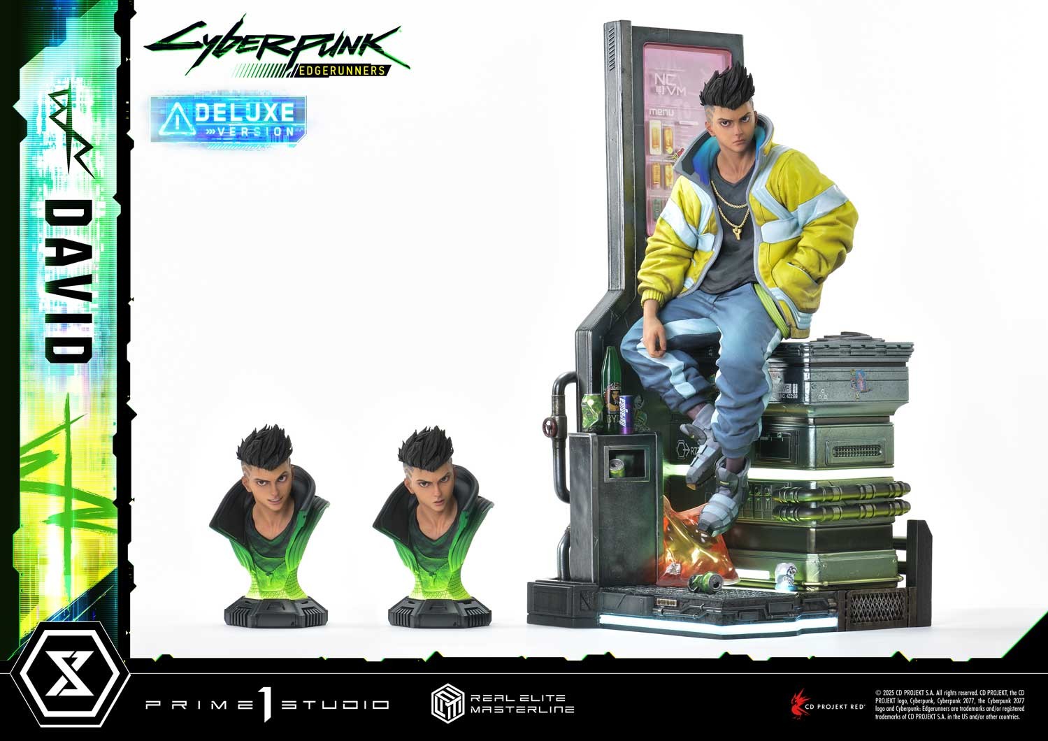 Cyberpunk 2077 David (Deluxe Version) Statues  (Prototype Shown) View 10