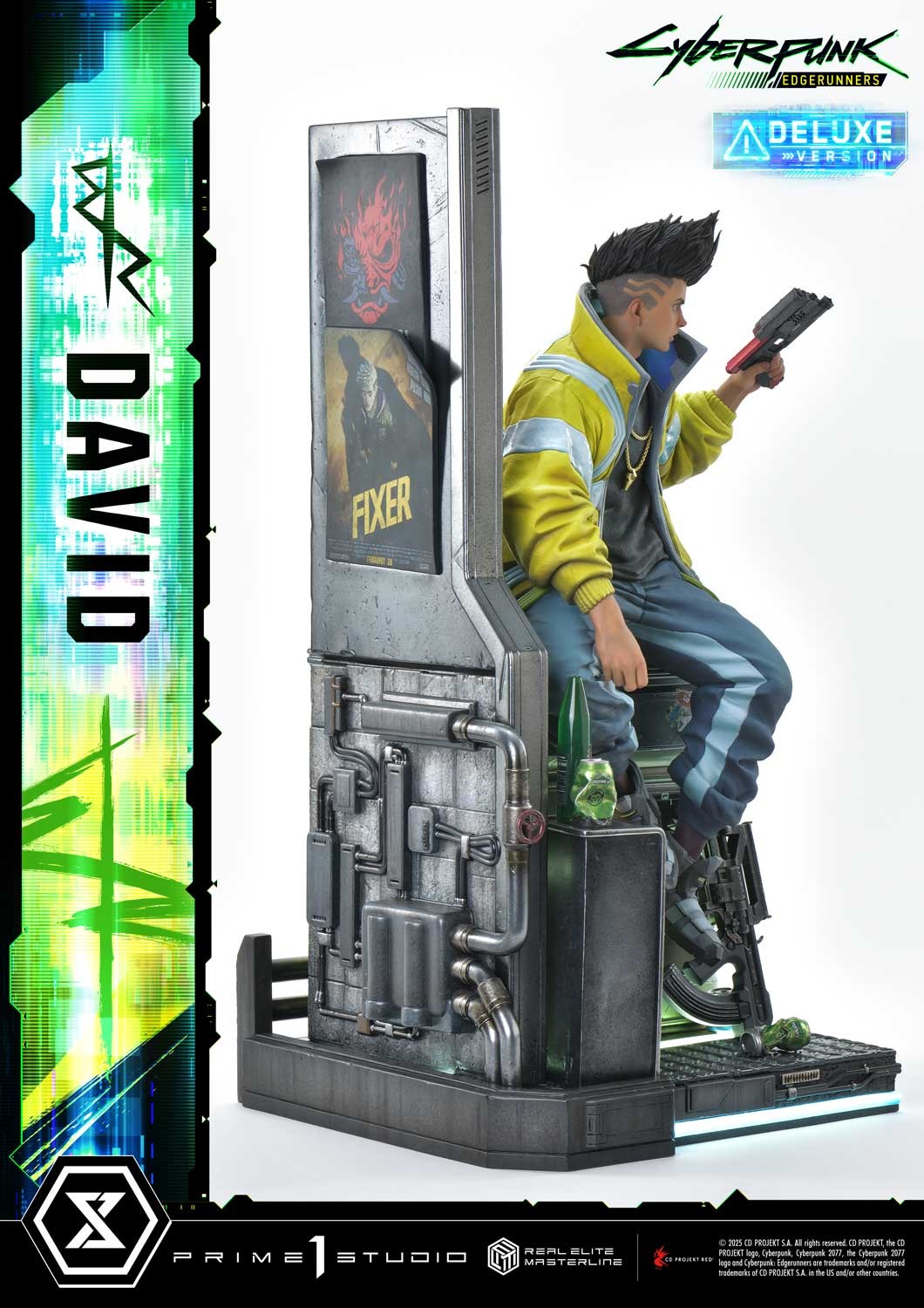 Cyberpunk 2077 David (Deluxe Version) Statues  (Prototype Shown) View 13