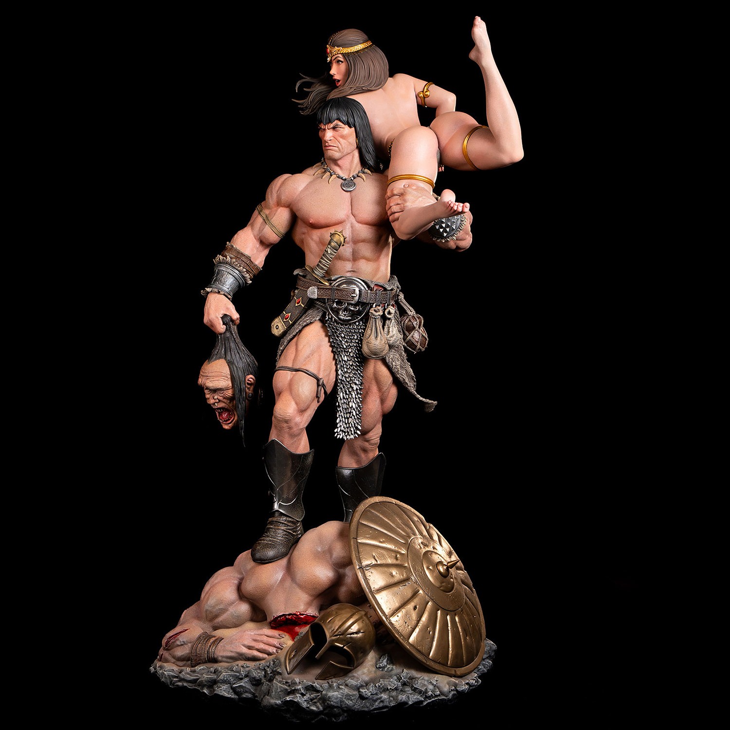 Conan Conan (Deluxe Edition) Quarter Scale Statue  (Prototype Shown) View 1