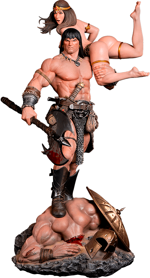 Conan Conan (Deluxe Edition) Quarter Scale Statue  (Prototype Shown) View 13