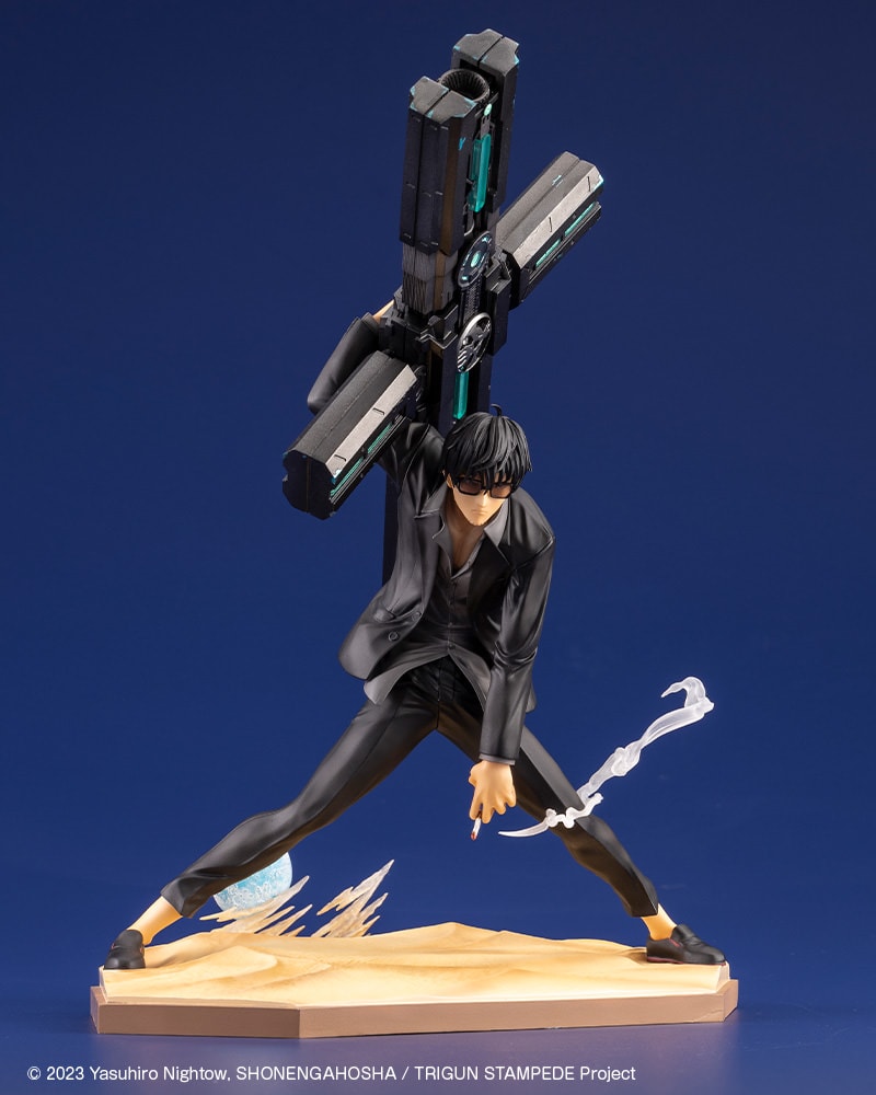 Trigun Nicholas D. Wolfwood (Trigun Stampede Version) Statues  (Prototype Shown) View 8