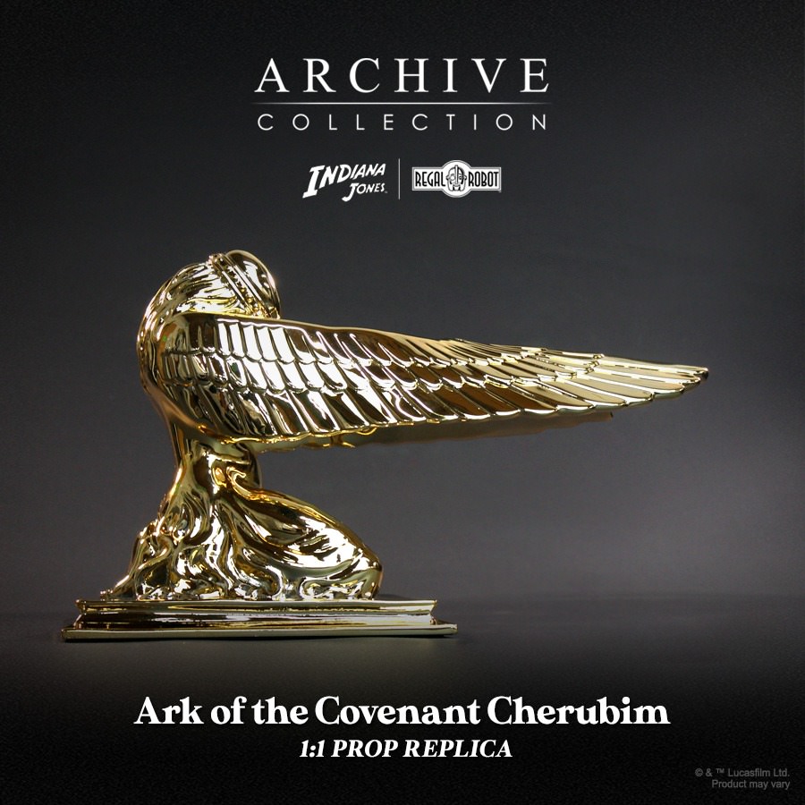 Indiana Jones Ark of the Covenant Cherubim Prop Replica  (Prototype Shown) View 1
