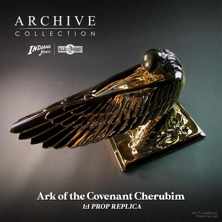 Indiana Jones Ark of the Covenant Cherubim Prop Replica  (Prototype Shown) View 3