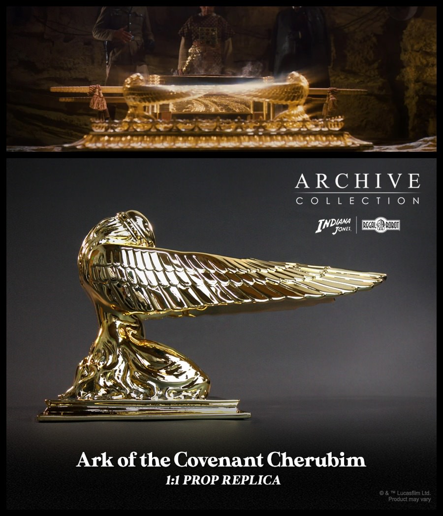 Indiana Jones Ark of the Covenant Cherubim Prop Replica  (Prototype Shown) View 8