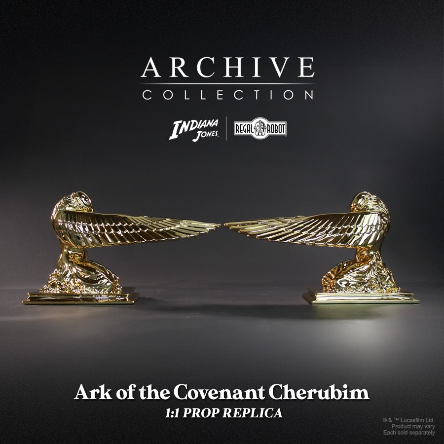 Indiana Jones Ark of the Covenant Cherubim Prop Replica  (Prototype Shown) View 11