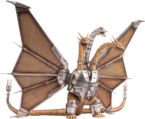 Godzilla Mecha King Ghidorah Action Figure  (Prototype Shown) View 9